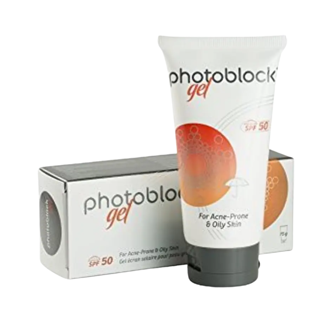 derma Pella Derma Photo Block Gel Sunscreen for Oily and Acne - 75g | ديرما بيلا جل واقي شمسي للبشرة الدهنية و المعرضة لحب الشباب - 75 غرام