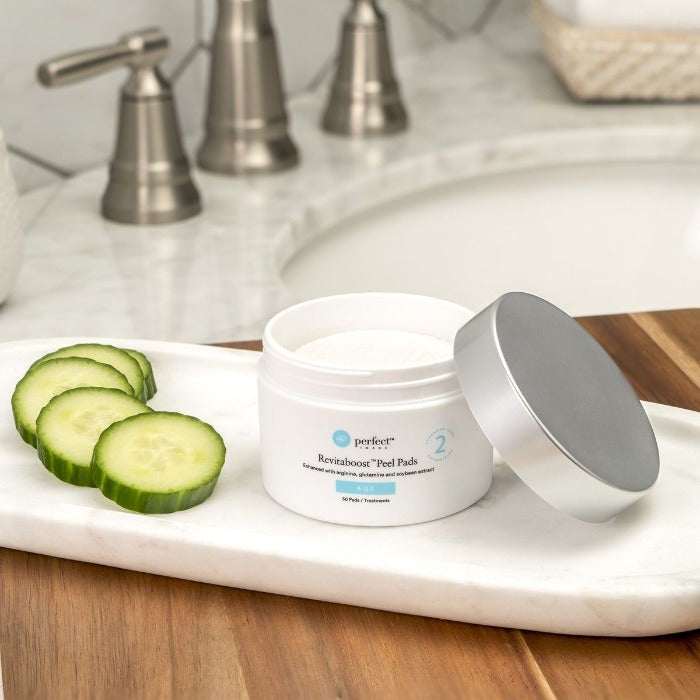 Perfect Image Revitaboost Peel Pads - 30pads | بيرفكت إيمج شرائح مقشر - 30 شريحة