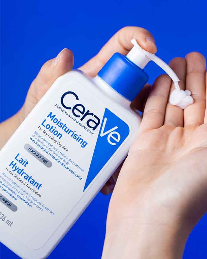 CERAVE Moisturising Lotion Lightweight for dry to very dry skin 236ml سيرافي لوشن للبشرة الجافة الى الجافة جداً
