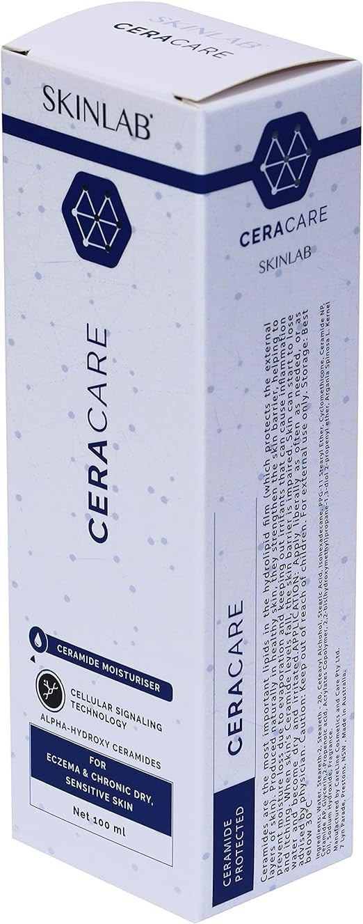 Skinlab CeraCare (سكن لاب سيراكير) هو كريم علاجي مكثف مصمم خصيصاً للبشرة الجافة جداً والمتضررة.