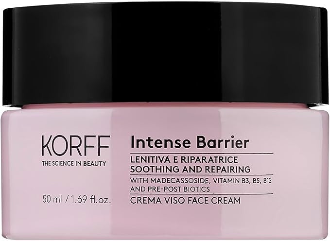 كريم الوجه المهدئ والمرمم Korff Intense Barrier Face Cream بحجم 50 مل