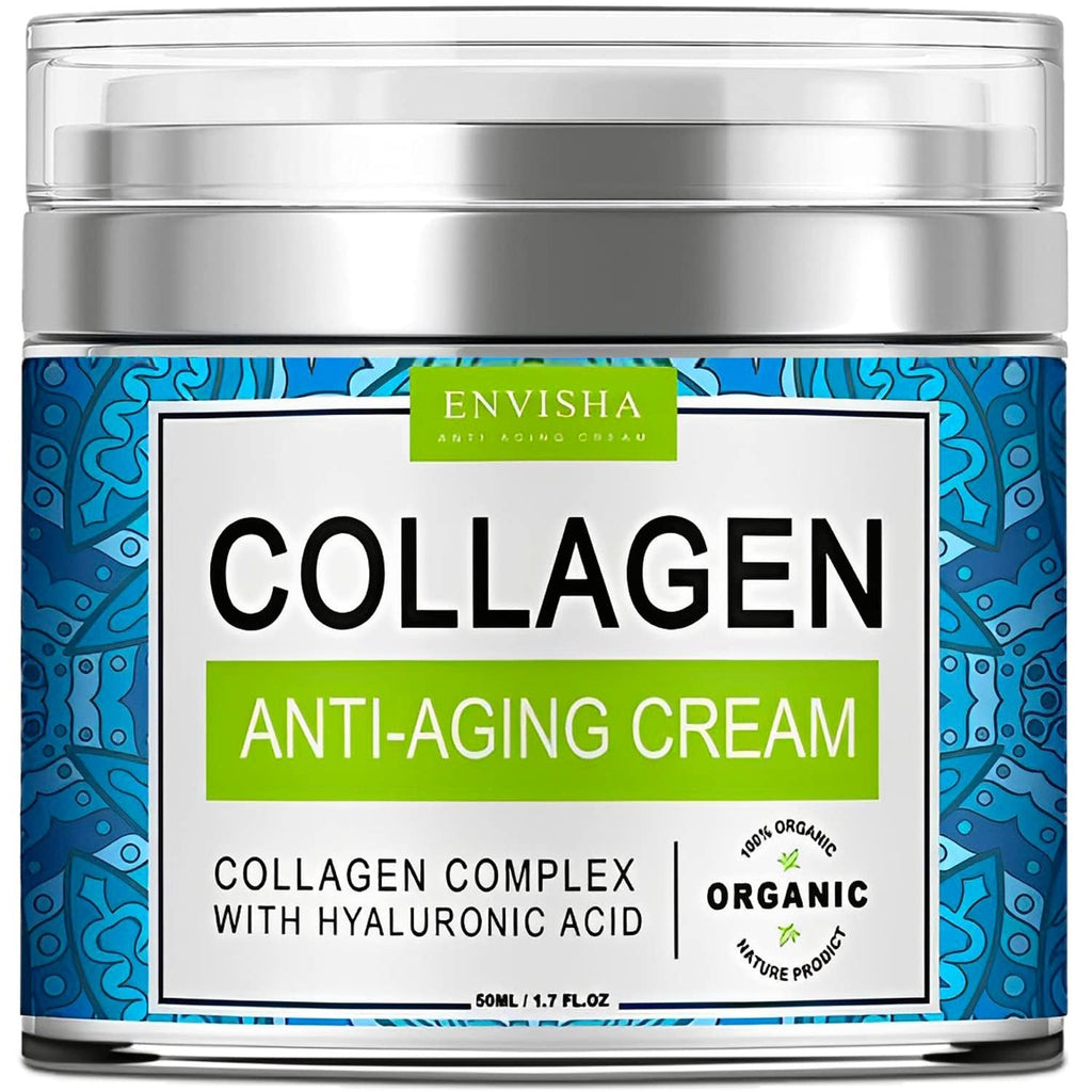 كريم الكولاجين المضاد للشيخوخة من ماركة إنفيشا (Envisha Collagen Anti-Aging Cream).