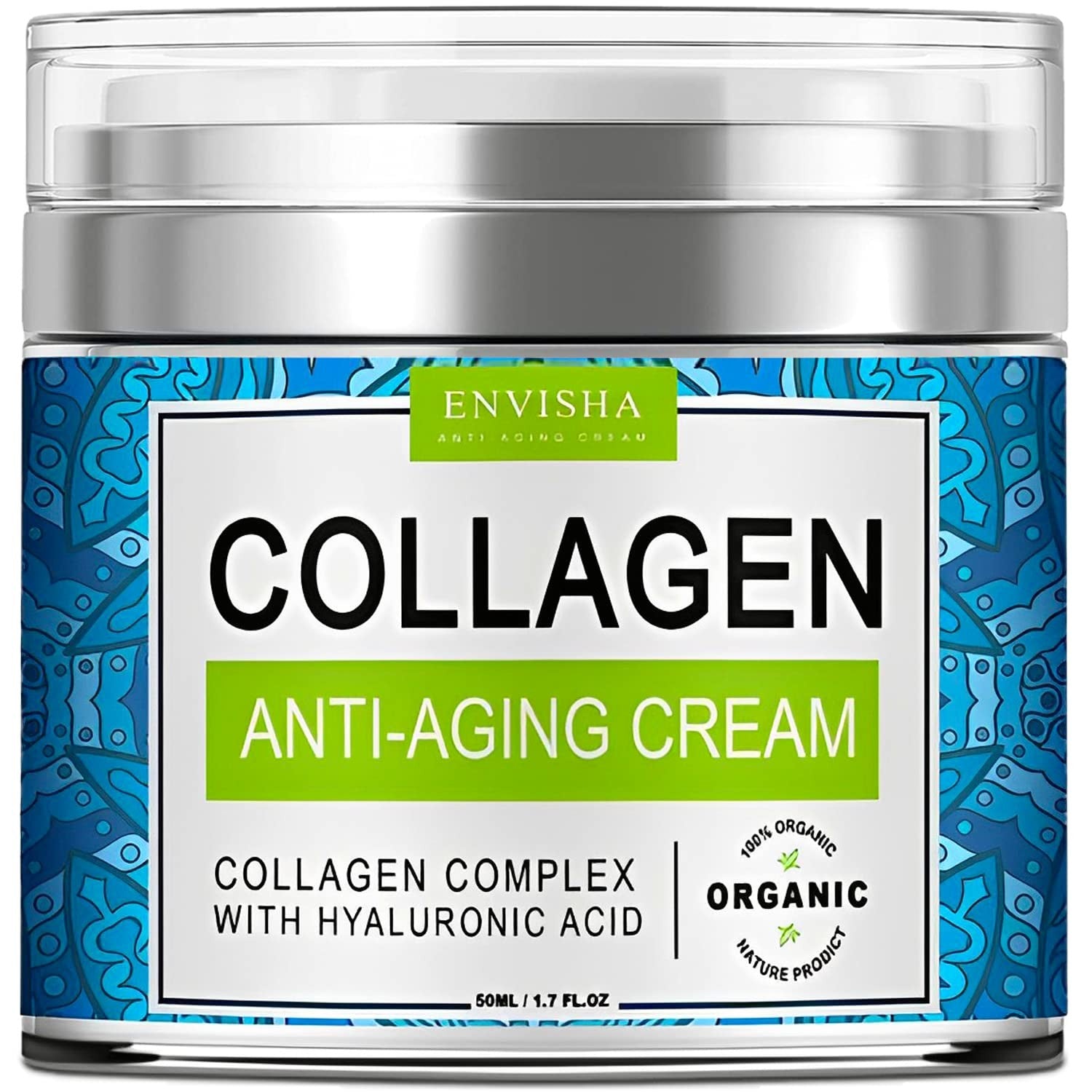 كريم الكولاجين المضاد للشيخوخة من ماركة إنفيشا (Envisha Collagen Anti-Aging Cream).