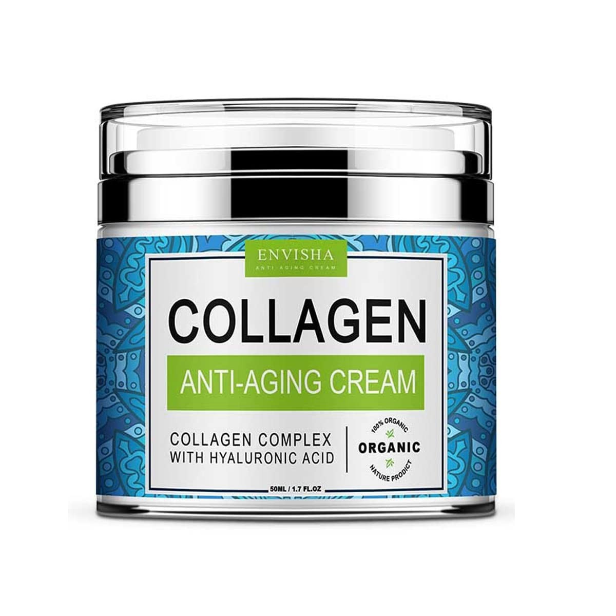 كريم الكولاجين المضاد للشيخوخة من ماركة إنفيشا (Envisha Collagen Anti-Aging Cream).