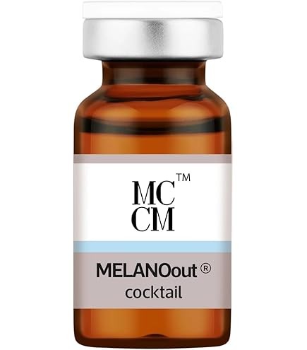 MCCM MelanoOut Cocktail، وهو عبارة عن محلول ميزوثيرابي طبي تجميلي مصمم خصيصاً لعلاج التصبغات الجلدية العميقة وتوحيد لون البشرة