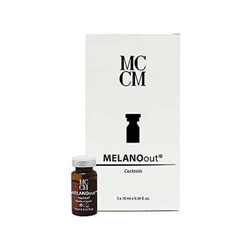 MCCM MelanoOut Cocktail، وهو عبارة عن محلول ميزوثيرابي طبي تجميلي مصمم خصيصاً لعلاج التصبغات الجلدية العميقة وتوحيد لون البشرة