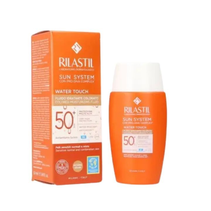 هو واقي شمس ريلاستيل صن سيستم ووتر تاتش الملون (Rilastil Sun System Water Touch Colored)