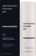 Mesoestetic Dermamelan Intimate Gel، وهو مصمم خصيصًا لتفتيح وتقليل التصبغات في المناطق الحساسة.