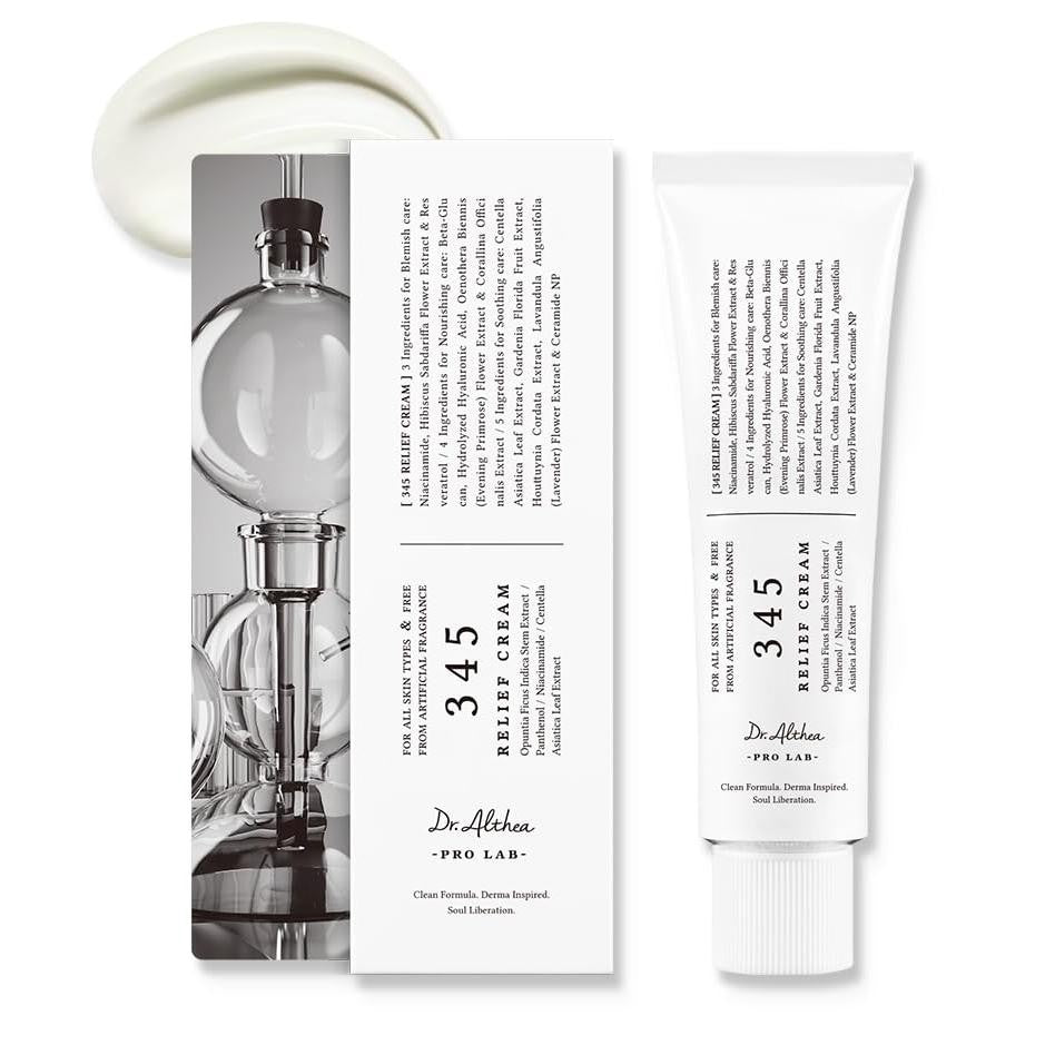 Dr Althea 345 Relief Cream دكتور ألثيا 345 كريم إغاثة البشرة