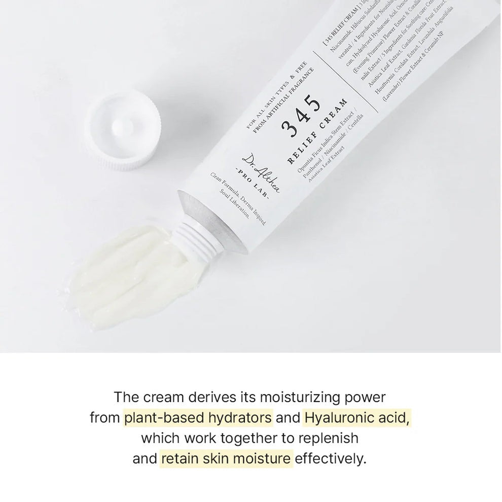 Dr Althea 345 Relief Cream دكتور ألثيا 345 كريم إغاثة البشرة