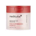 Medicube Red Succinic Acid Peeling 70 Pads - 155g | ميدي كيوب وسادات تقشير حمض السكسينيك الاحمر 70 وسادة - 155غ