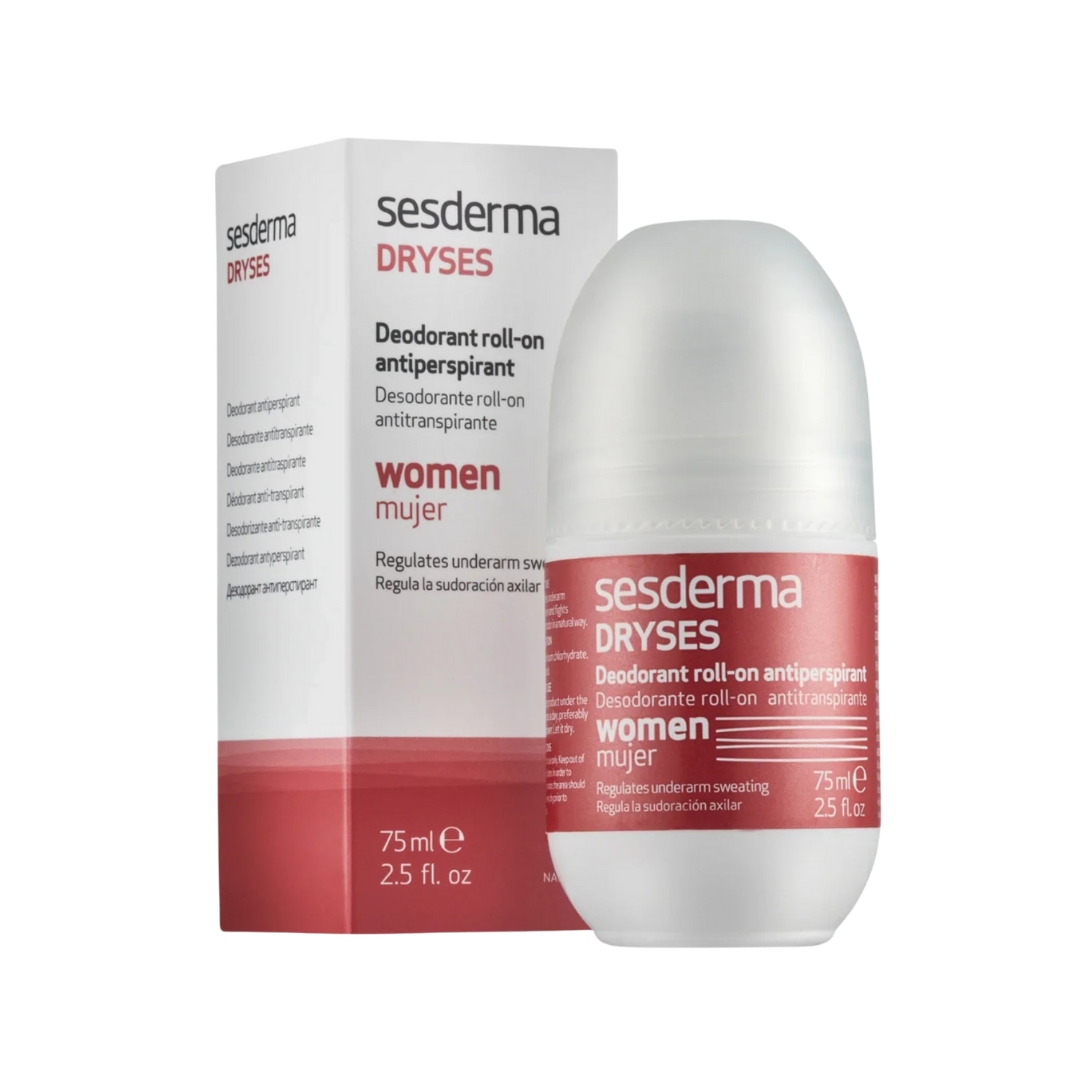 Sesderma Dryses Deodorant Antiperspirant Roll On For Women - 75ml | سيسديرما مزيل تعرق رول اون للنساء - 75 مل