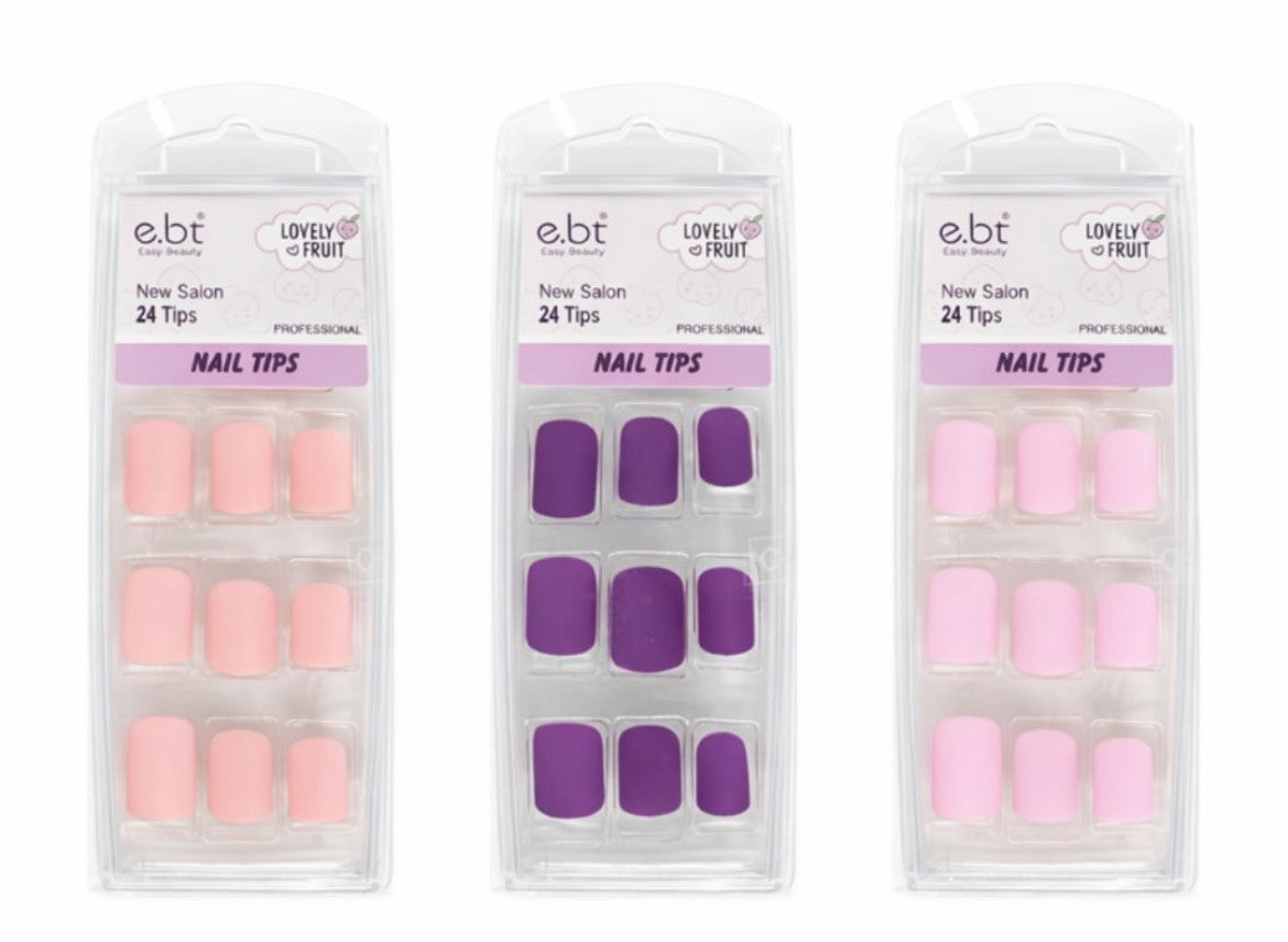 علبة أظافر صناعية جاهزة للتركيب (Press-on Nails)