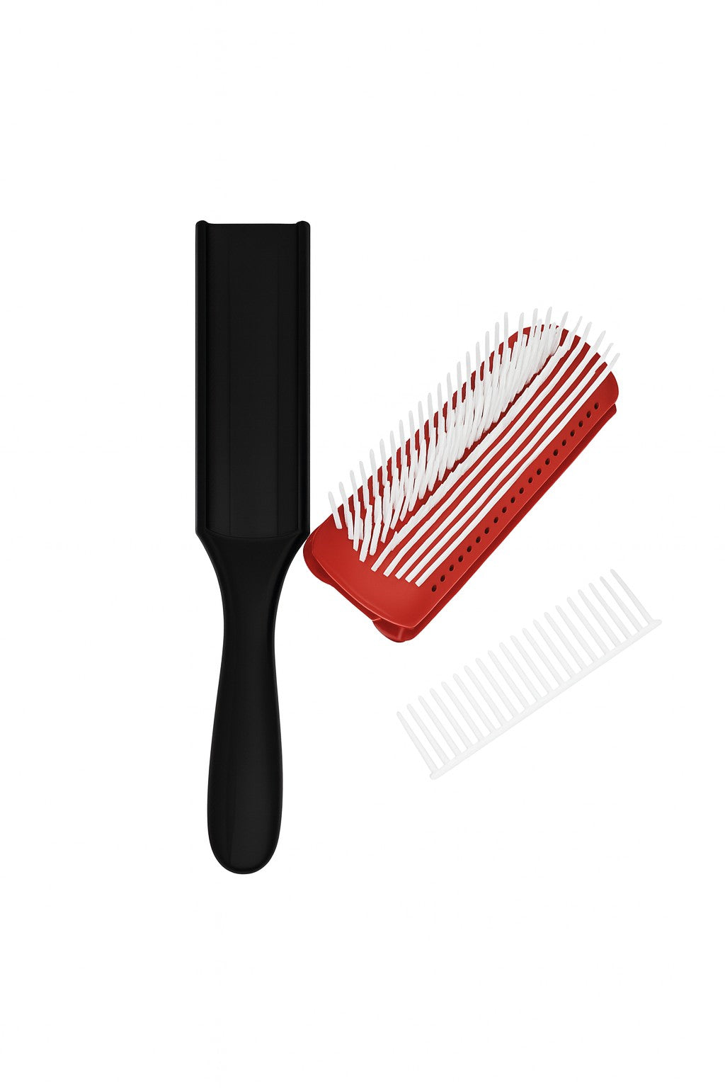 فرشاة تصفيف كلاسيكية ذات 9 صفوف (المعروفة بتصميم "الدنمن" Denman Brush) من العلامة التجارية Easy Beauty (e.bt).