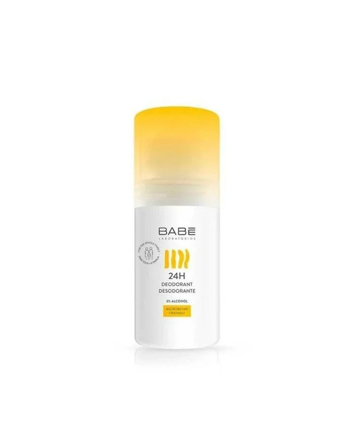مزيل عرق رول-أون (Roll-On Deodorant 24H) من إنتاج مختبرات بابي (Laboratorios BABÉ) الإسبانية.