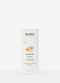 واقي الشمس سائل للوجه (BABE Laboratorios Super Fluid Sunscreen SPF 50) المخصب بحمض الهيالورونيك