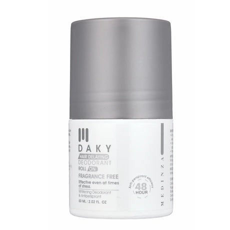 Daky Hair Delaying Deodorant Roll-On (مزيل عرق ومضاد للتعرق داكي لتأخير نمو الشعر) بحجم 50 مل.