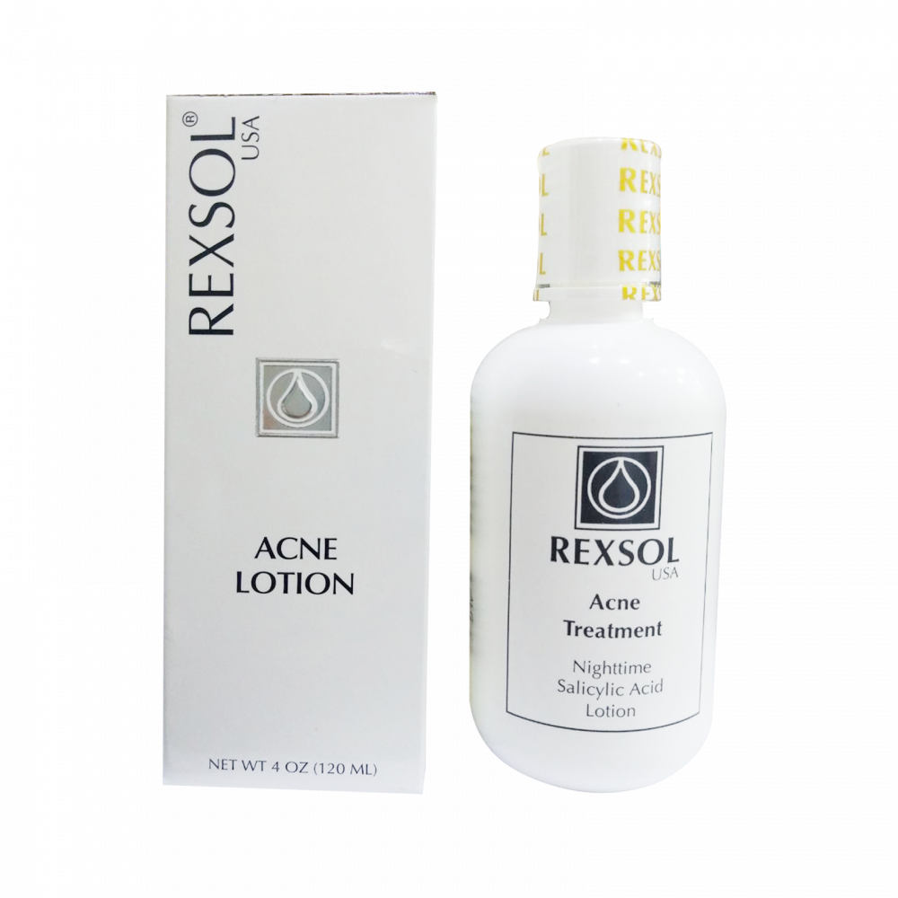 لوشن ريكسول لعلاج حب الشباب (Rexsol Acne Lotion) بحجم 4 أونصات (120 مل