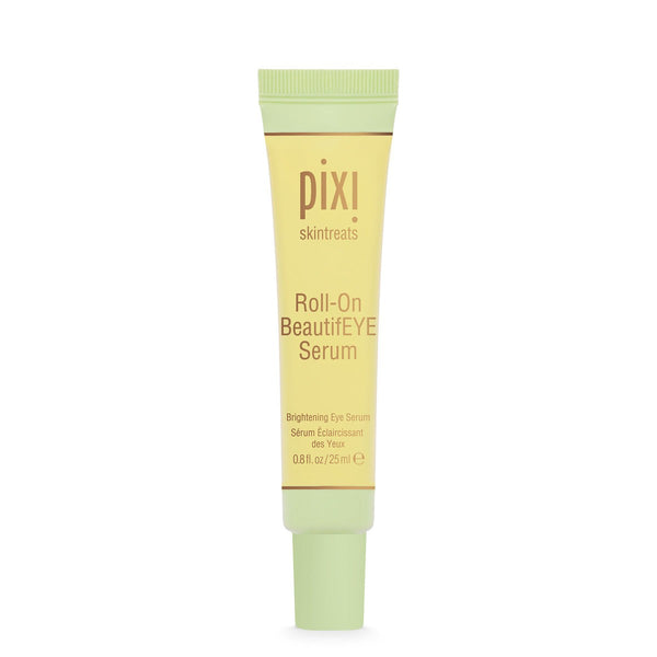 Pixi Roll-On BeautifEYE Serum، وهو سيروم مخصص لمنطقة محيط العينين مصمم لتفتيح البشرة وترطيبها وتخفيف علامات الإجهاد.
