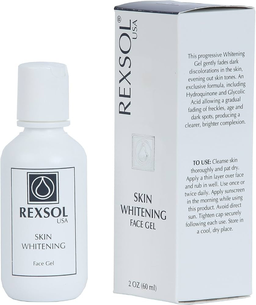 جل ريكسول لتفتيح الوجه (Rexsol Skin Whitening Face Gel) بحجم 2 أونصة (60 مل