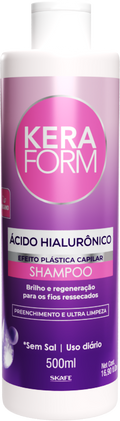 SKAFE Kera Form Shampoo Hyaluronic Acid - 500ml | سكاف شامبو بالهيالورونيك اسيد - 500 مل