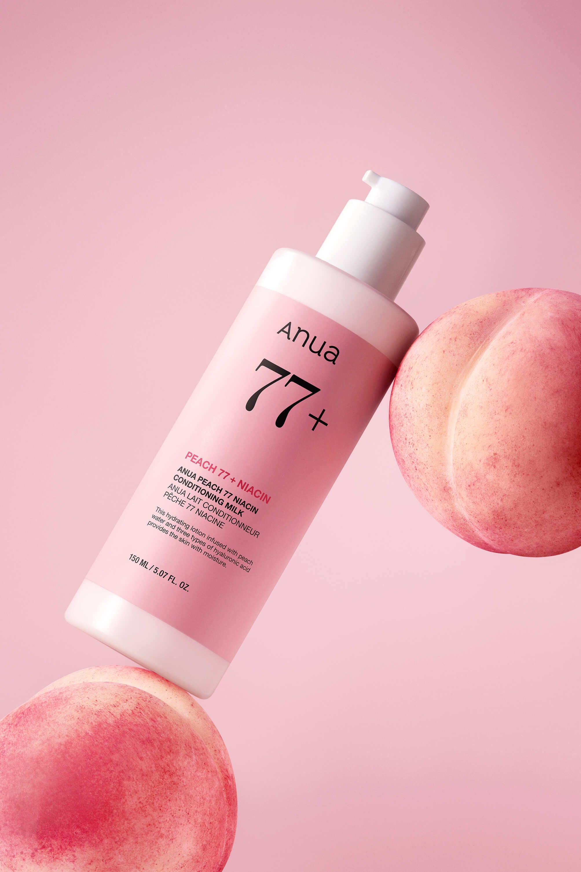 Anua Peach 77 Niacin Conditioning Milk | لوشن (حليب) أنوا بالخوخ والنياسيناميد 77% لترطيب البشرة