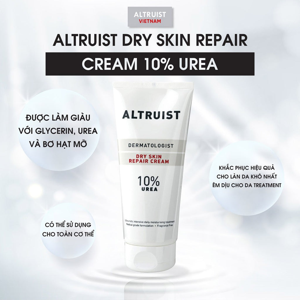 Altruist Dermatologist Dry Skin Repair Cream 10% Urea | ألتريست كريم إصلاح البشرة الجافة 10% يوريا