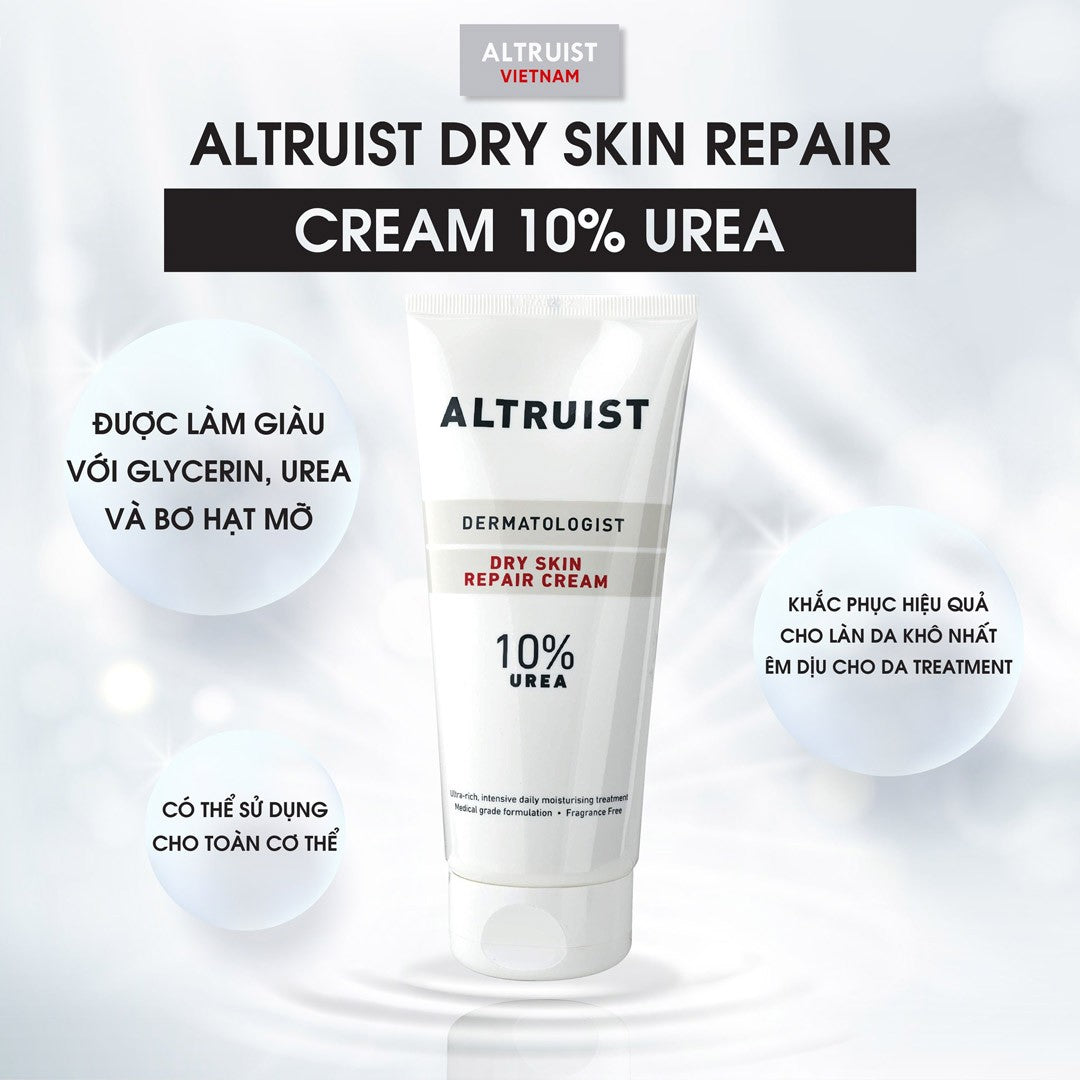 Altruist Dermatologist Dry Skin Repair Cream 10% Urea | ألتريست كريم إصلاح البشرة الجافة 10% يوريا