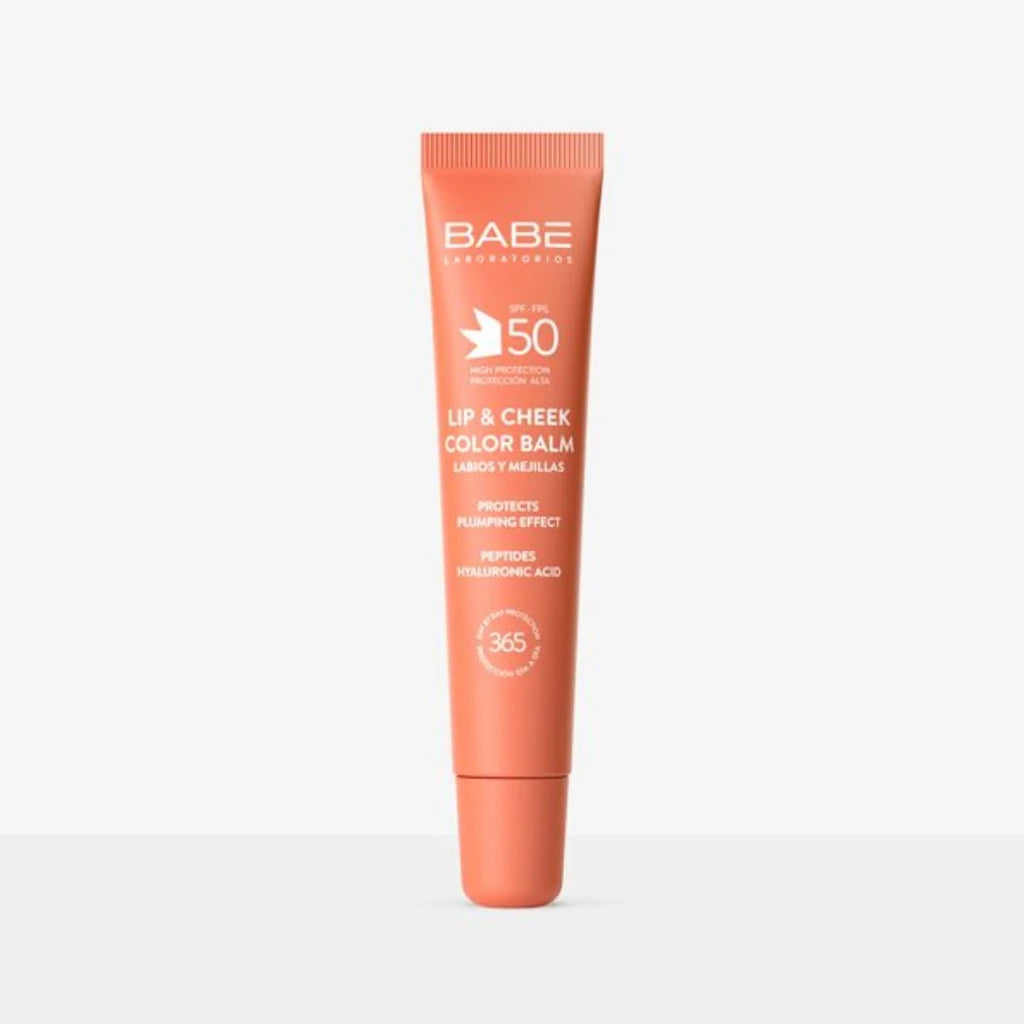 BABE LIP & CHEEK COLOR BALM SPF 50 - 20ml | بابيه مرطب ملون للشفاه والخدود مع حماية SPF 50 – 20 مل