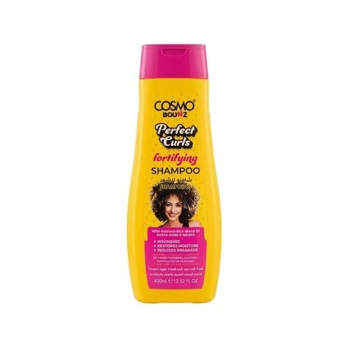 كوزمو باونز بكج الشامبو والبلسم لتقوية الشعر الكيرلي | Cosmo Bounz Perfect Curls Fortifying Shampoo & Conditioner