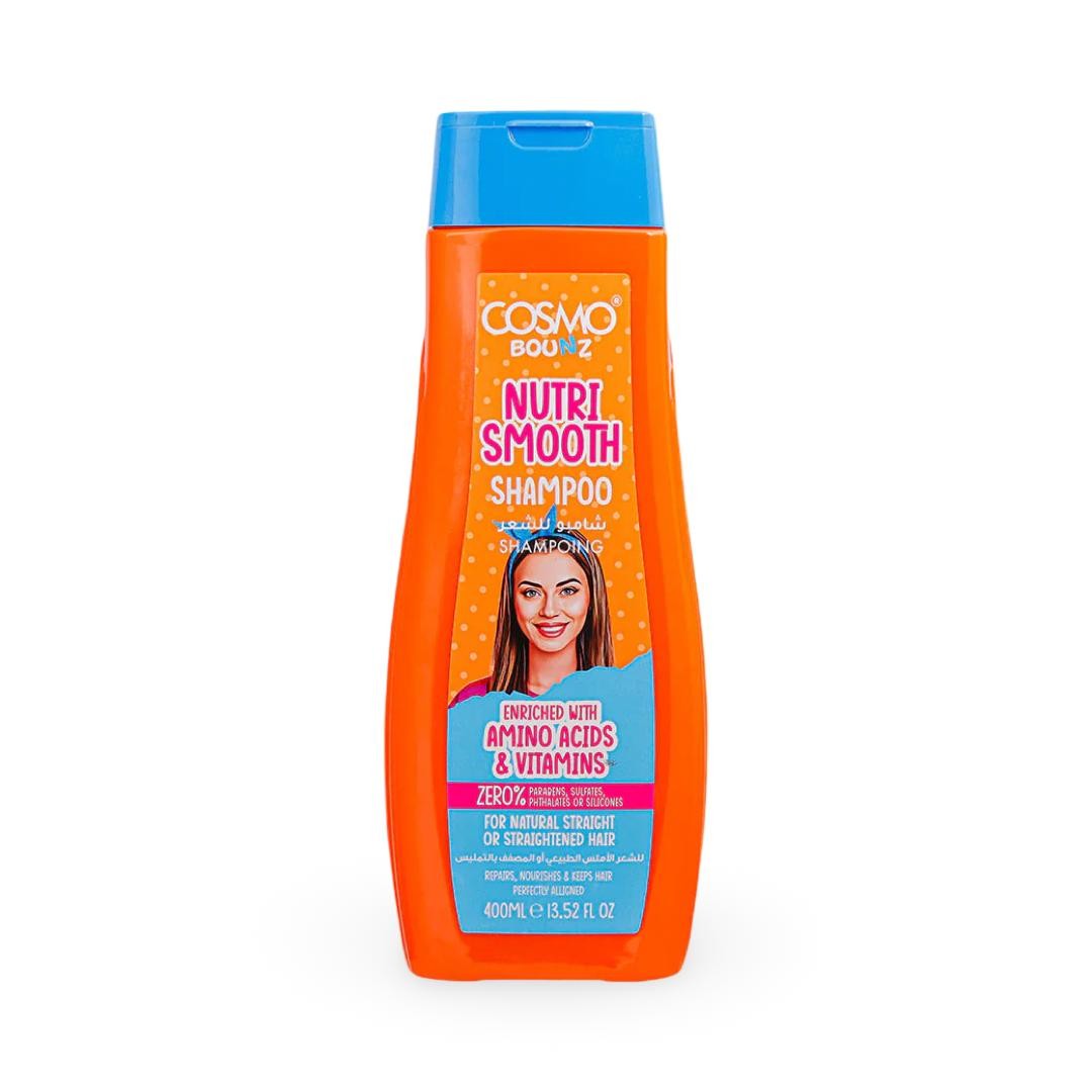 Cosmo Bounz Nutri-Smooth Full Hair Care Package | بكج شامبو وبلسم التغذية المتكاملة للشعر