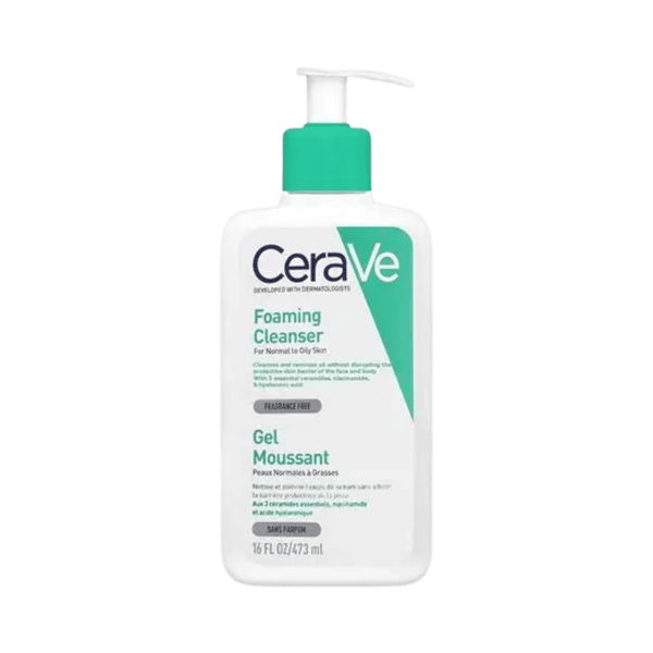 CeraVe Foaming Cleanser for Normal to Oily Skin Gel Moussant - 473ml | سيرافي غسول رغوي - 473مل