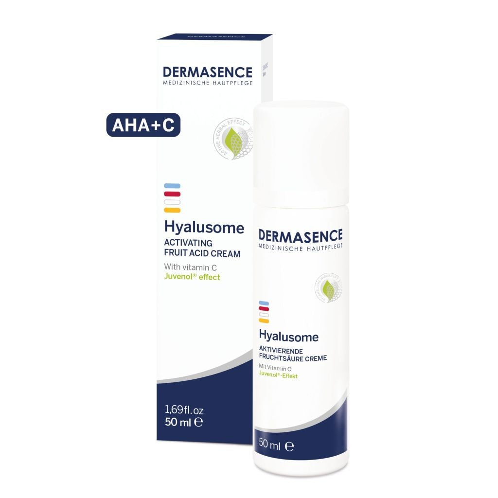DERMASENCE Hyalusome Activating Fruit Acid Cream |ديرماسنس هيالوسوم كريم أحماض الفواكه المنشط للبشرة