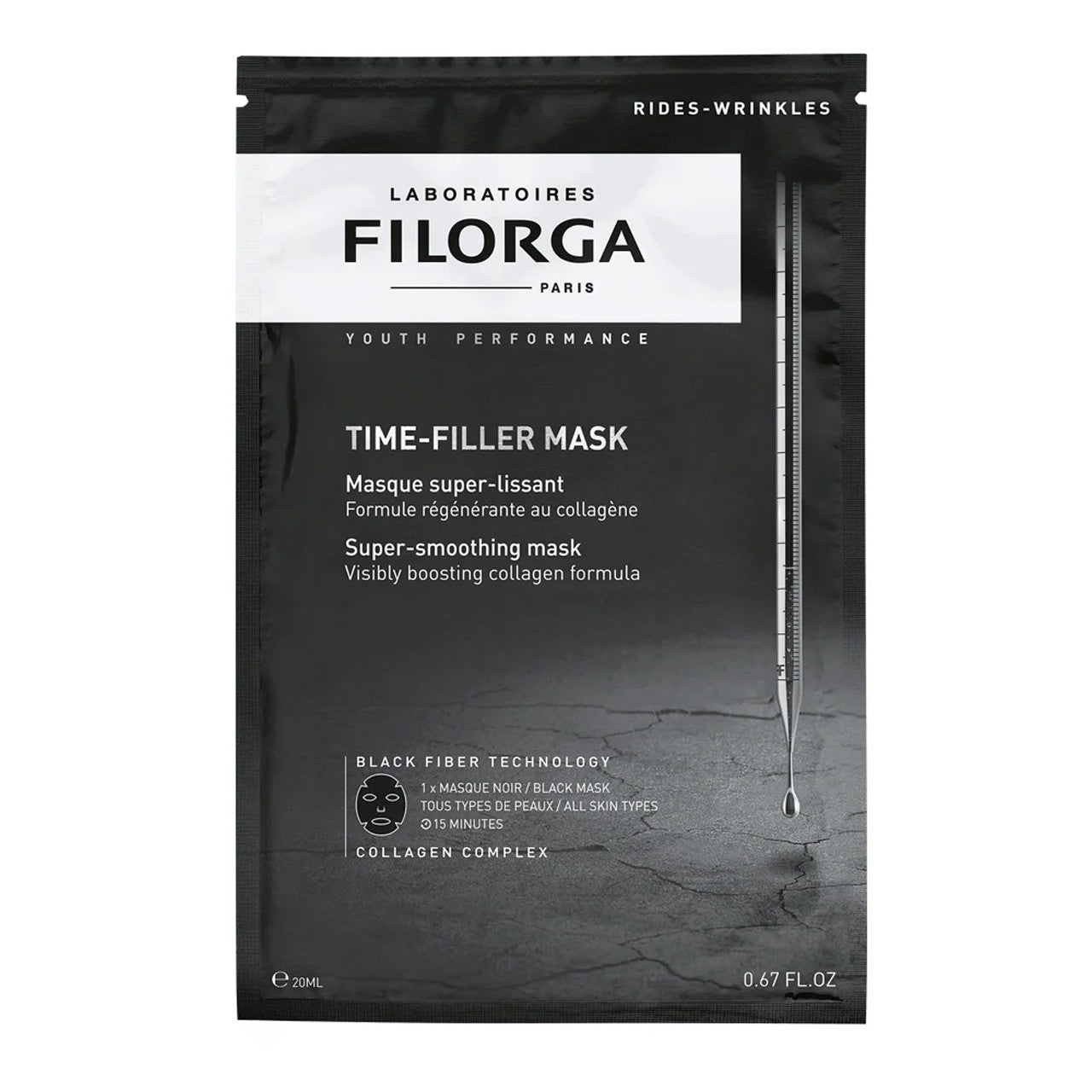 قناع فيلورجا تايم فيلر (ماسك الكولاجين المنعم للبشرة)  | Filorga Time-Filler Mask (Collagen Smoothing Sheet Mask)