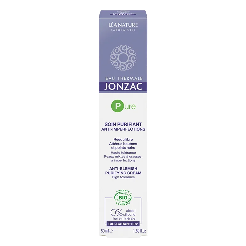Jonzac Pure Anti-Blemish Purifying Cream | كريم جونزاك بيور المنقي ومحارب عيوب البشرة