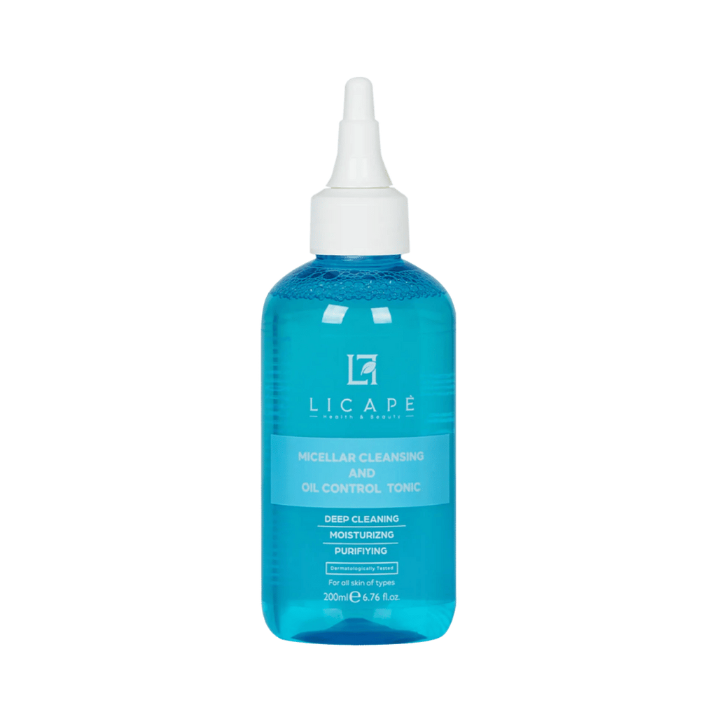 Licape Micellar Cleansing And Oil Control Tonic - 200ml | ليكابيه تونر ميسيلار لتنظيف البشرة والتحكم بالزيوت - 200 مل