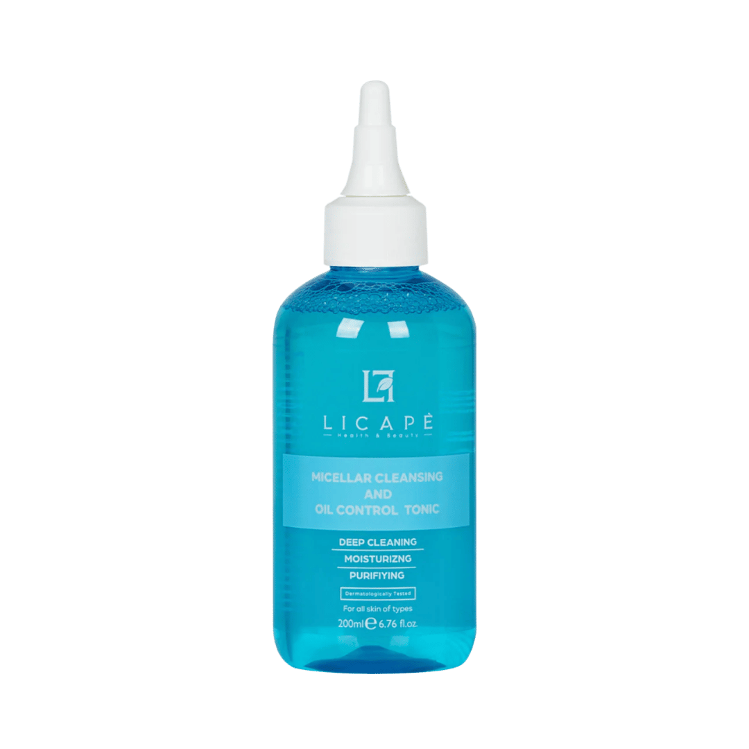 Licape Micellar Cleansing And Oil Control Tonic - 200ml | ليكابيه تونر ميسيلار لتنظيف البشرة والتحكم بالزيوت - 200 مل