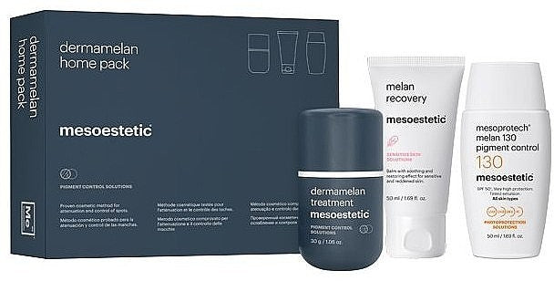 Mesoestetic Dermamelan Home Pack | مجموعة ميزواستيتك ديرما ميلان لمحاربة التصبغات العميقة