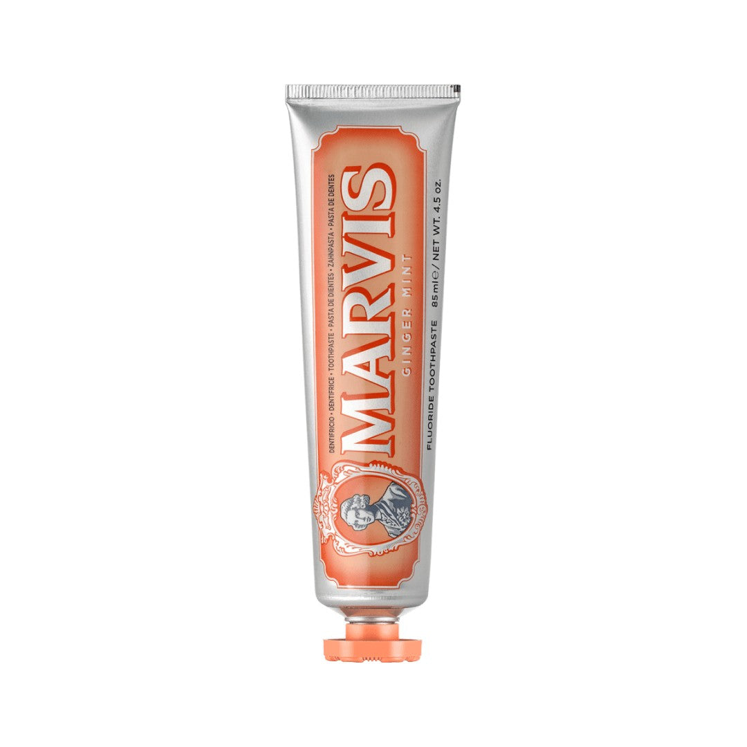 معجون اسنان زنجبيل ونعناع مارفس - 85مل | Marvis ginger mint toothpaste