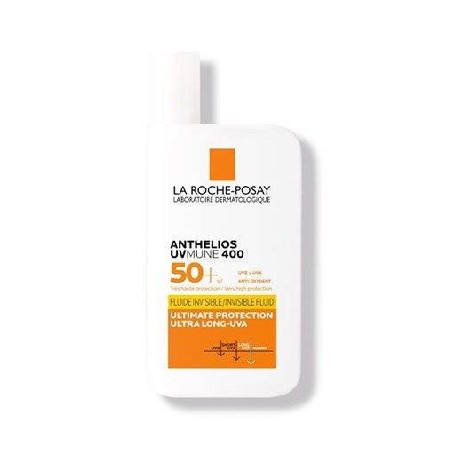 La Roche Posay Anthelios Uvmune 400 Invisible Fluid SPF50 واقي شمس غير مرئي بعامل الحماية SPF50