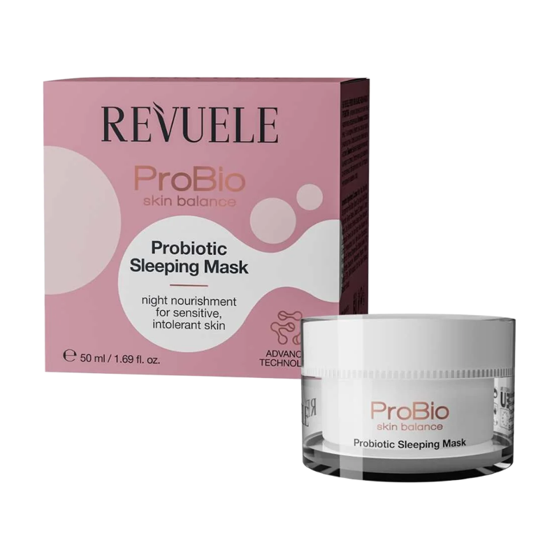 Revuele ProBio Skin Balance Probiotic Sleeping Mask - 50ml | ريفويل ماسك ليلي بالبروبيوتيك - 50مل