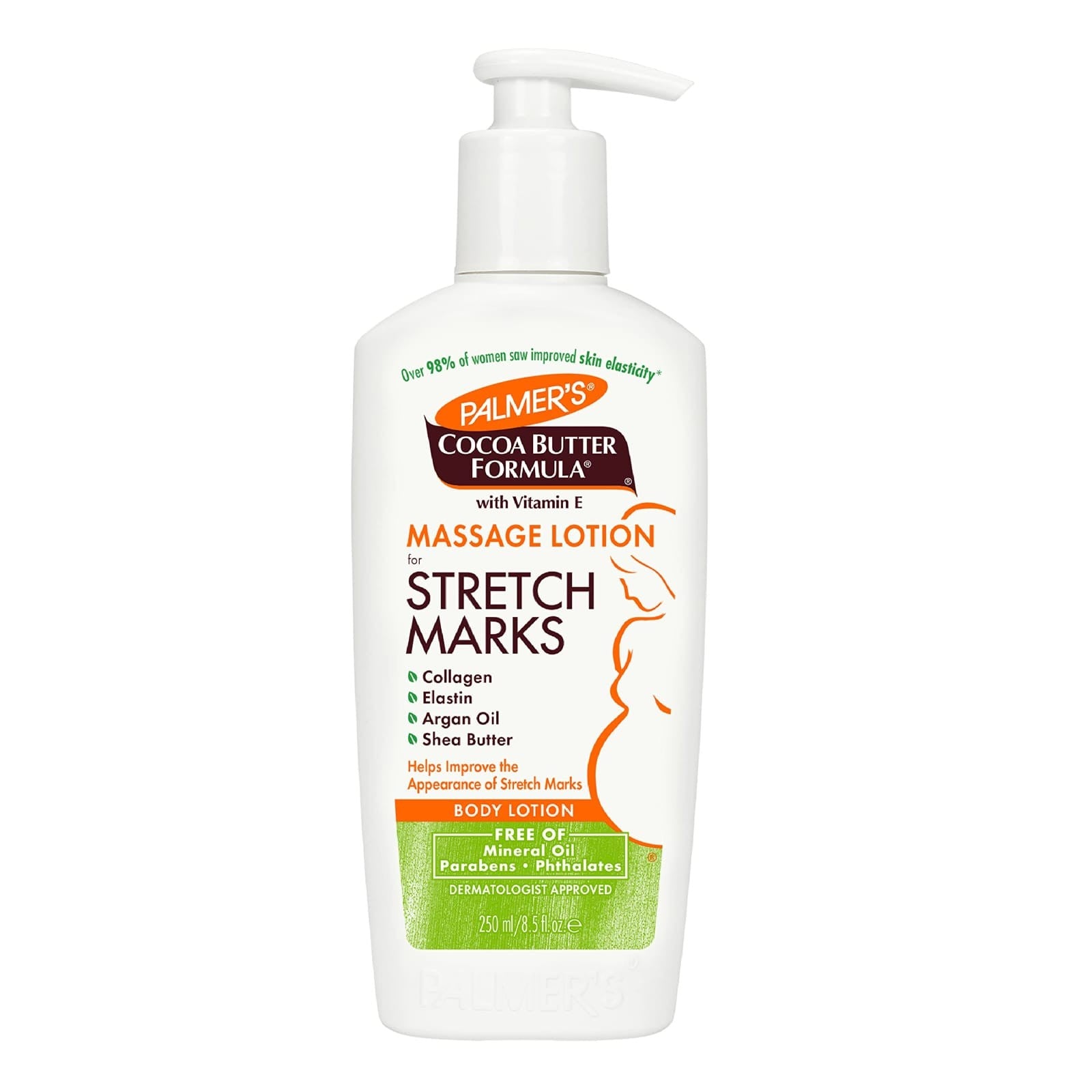 Palmer's Cocoa Butter Formula Massage Lotion for Stretch Marks, Pregnancy Skin Care250ml, بالمرز لوشن التدليك لعلامات التمدد