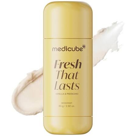 Medicube Fresh That Lasts Vanilla & Pistachio Deodorant – 83g | ميديكوب مزيل عرق  برائحة الفانيلا والفستق للتفتيح – 83 غم