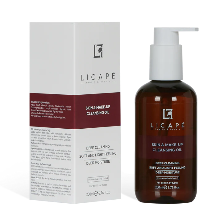 Licapè Skin & Make-up Cleansing Oil - 400ml | ليكابي غسول زيتي لتنظيف للبشرة والمكياج - 400مل