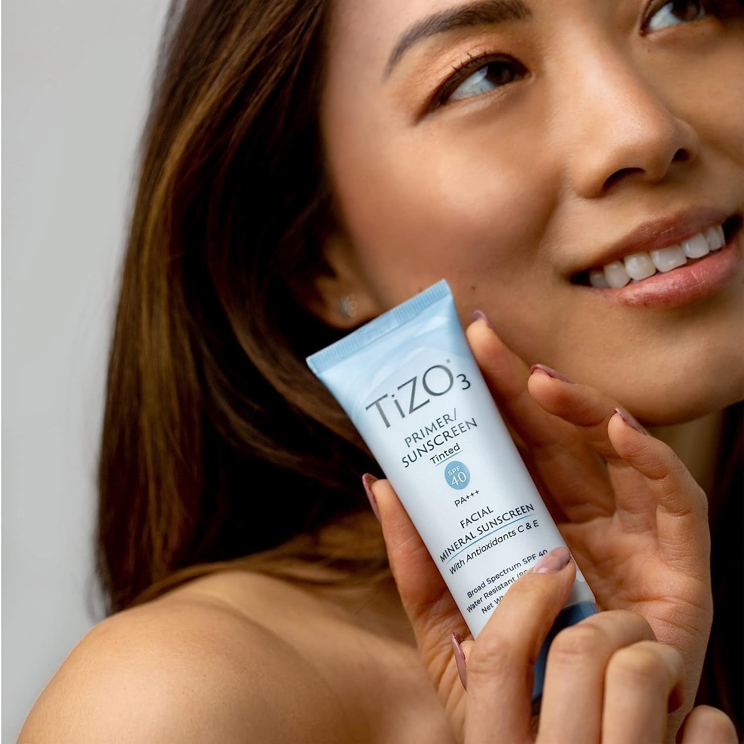TIZO2 Primer/Sunscreen Non-Tinted SPF 40 – 50g | تايزو برايمر وواقي شمس غير ملون SPF 40 – 50