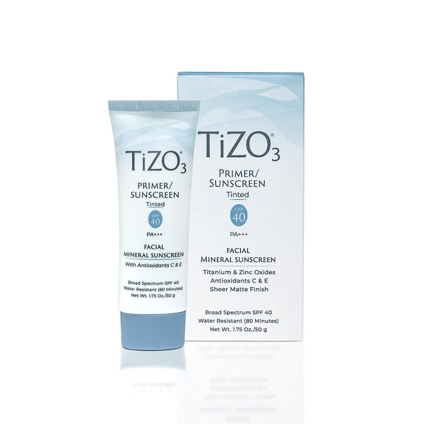 TIZO2 Primer/Sunscreen Non-Tinted SPF 40 – 50g | تايزو برايمر وواقي شمس غير ملون SPF 40 – 50