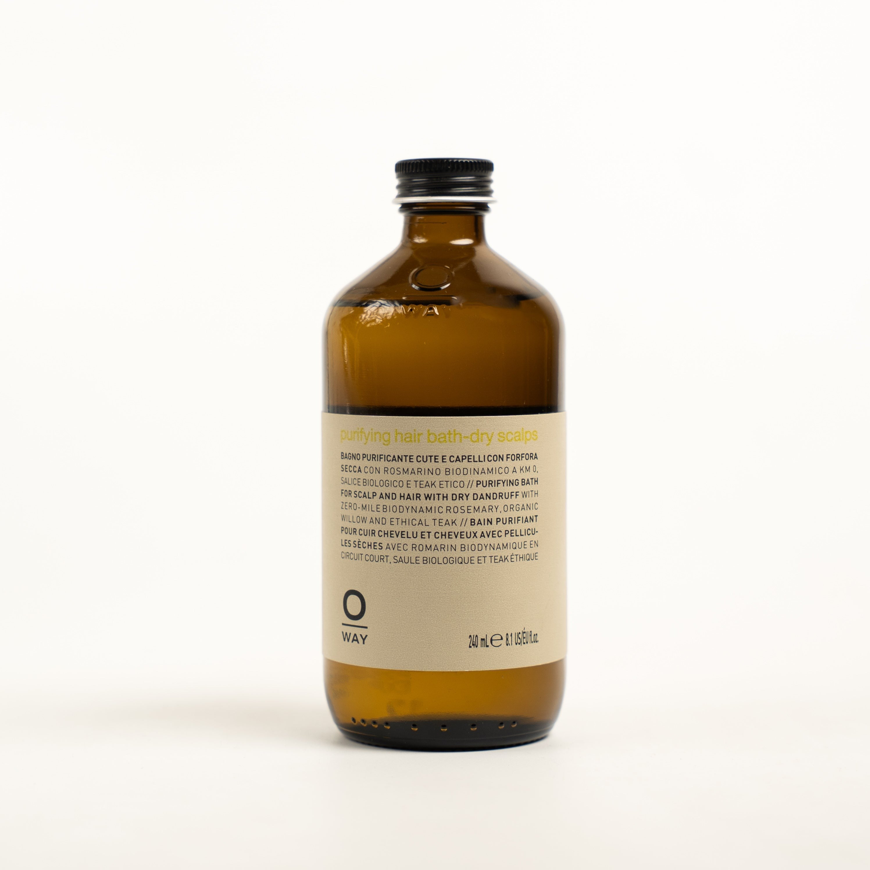 Oway Micro-Stimulating Hair Bath – 240ml | أواي شامبو منشط لفروة الرأس لتقوية الشعر المعرض للتساقط – 240 مل
