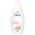 Dove Glowing Rice Water & Lotus Body Wash – 500ml | دوف غلوينغ غسول جسم للإشراقة برائحة ماء الأرز وزهرة اللوتس للبشرة العادية والباهتة – 500 مل