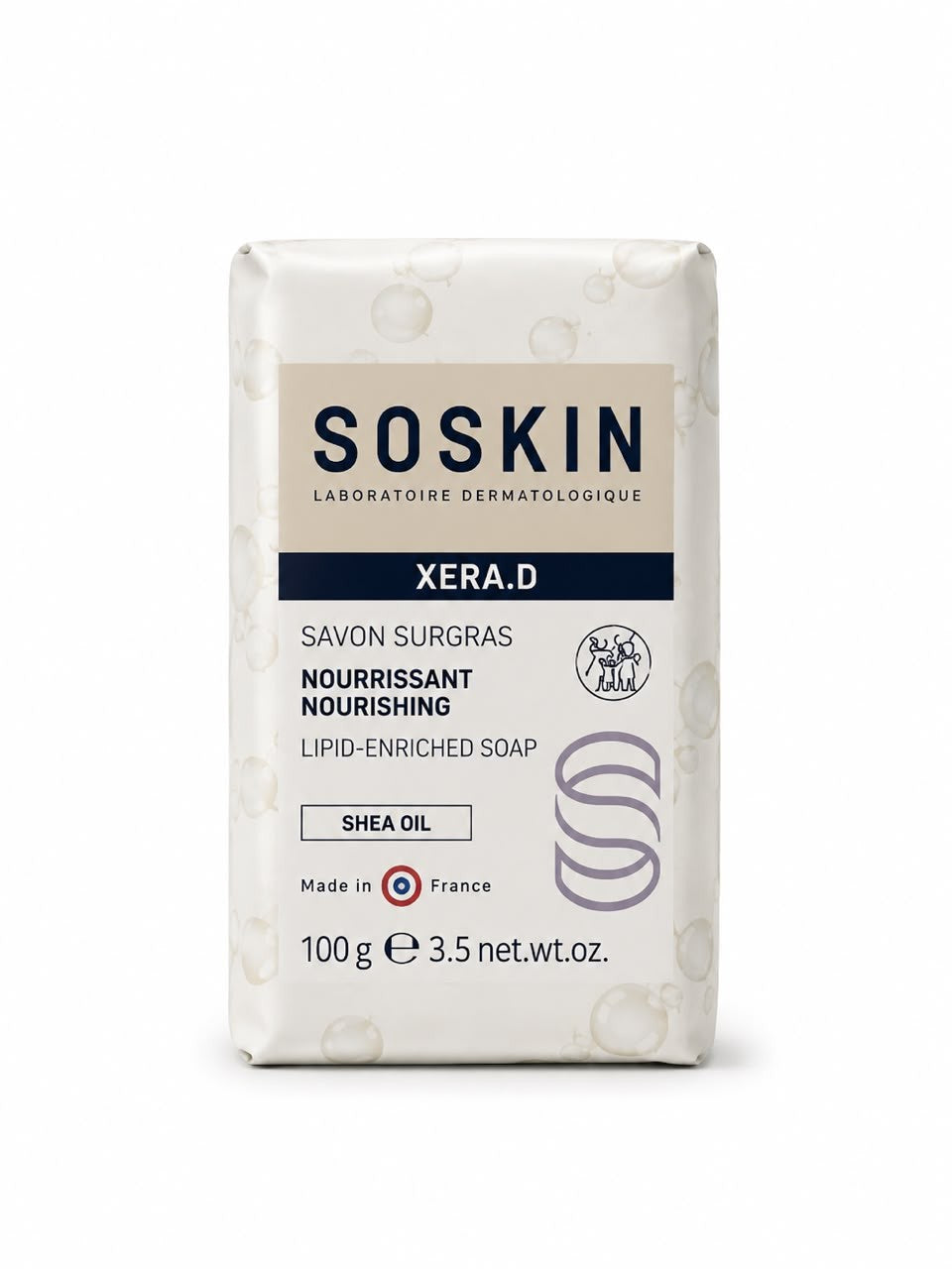 SOSKIN Laboratoire Dermatologique Meladerm Unifying Exfoliating Bar – 100g | سوسكين  صابونة مقشرة لتوحيد لون البشرة والتصبغات – 100 غم
