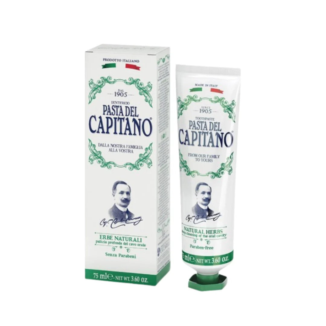 Pasta del Capitano Gum Protection Toothpaste – 75ml | باستا ديل كابيتانو معجون لحماية وتهدئة اللثة الحساسة – 75 مل